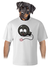 unisex túlméretezett póló