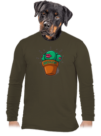 férfi hosszú ujjú póló