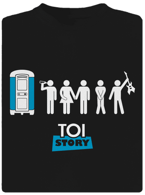 Toi Story gyerek sport póló Black