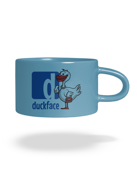 Duckface macaron bögre Blue Macaron