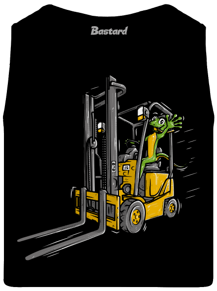 Targonca férfi trikó Black