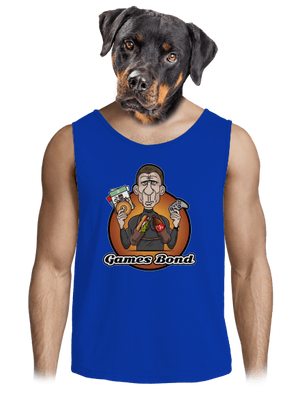 Games Bond férfi trikó Royal Blue