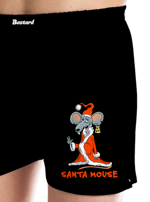 Santa mouse férfi alsó nadrág Black