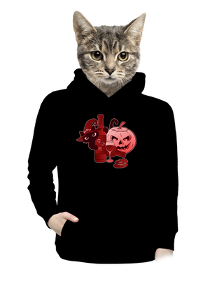 női kenguruzsebes pulóver