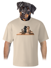 unisex túlméretezett póló