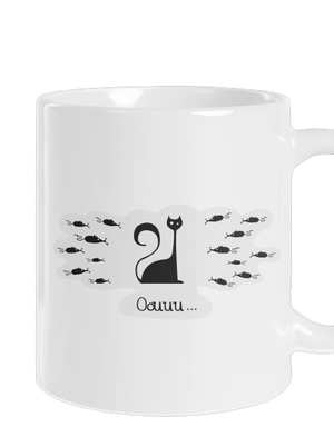 Oouuu hagyományos bögre White