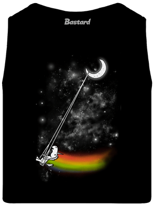 Unicorn universe férfi trikó Black