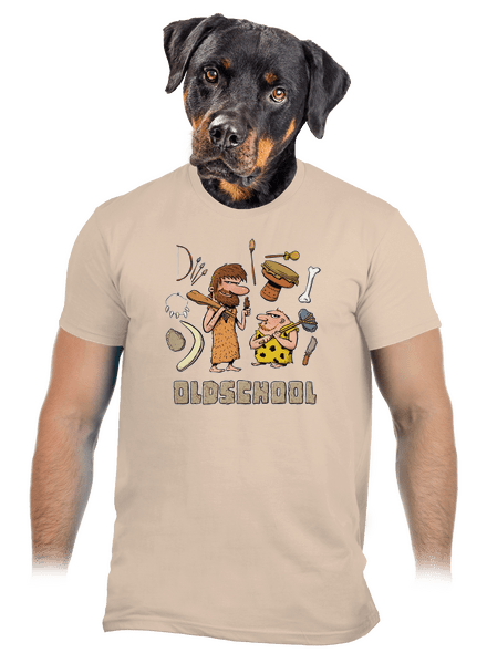 Oldschool férfi póló Sand