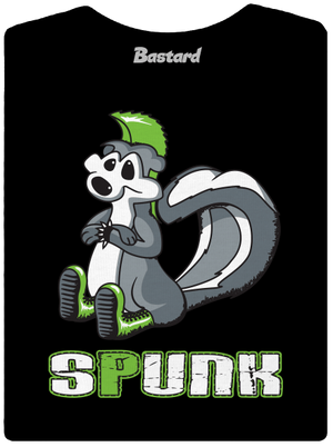 Spunk prémium női póló Black