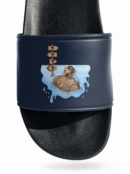 Kitaszított papucs Navy