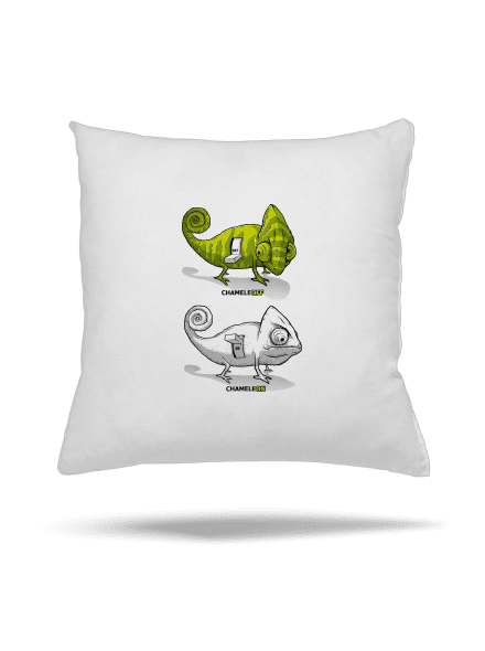 ChameleON ChameleOFF párna White