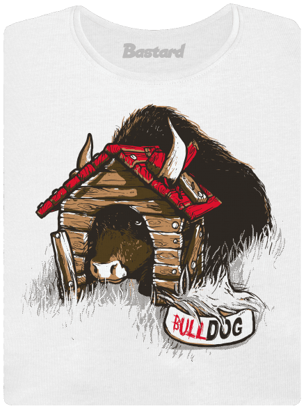 Bulldog női póló White