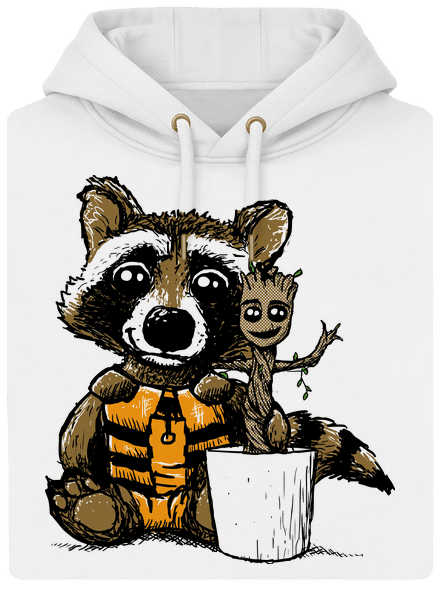 A galaxis őrzői unisex prémium pulóver Snowwhite