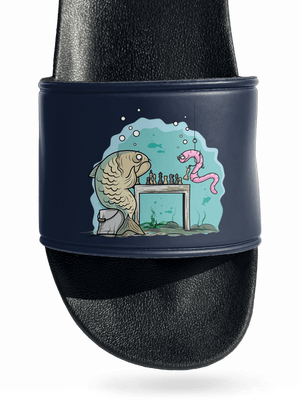 A halat nem lehet kifogni papucs Navy