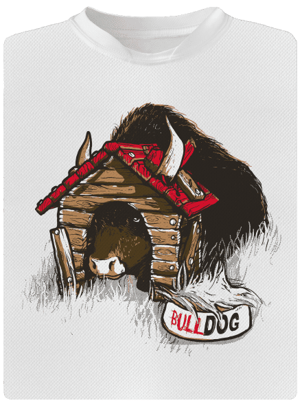 Bulldog férfi sportpóló White