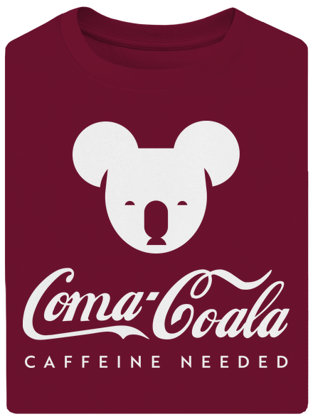 Coma Coala unisex túlméretezett póló Garner