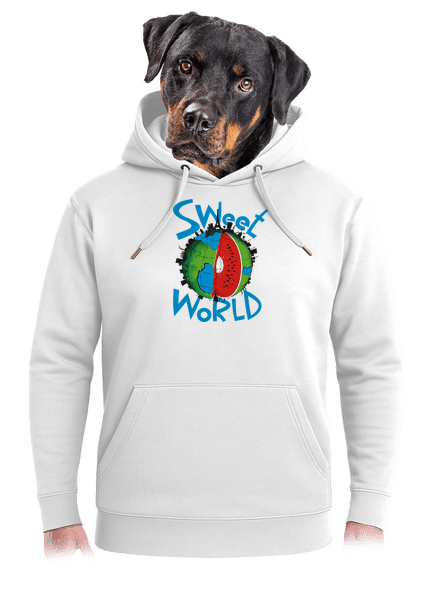 Sweet world unisex prémium pulóver Snowwhite
