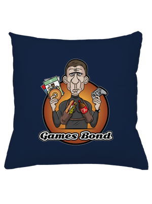 Games Bond párna Dark Navy