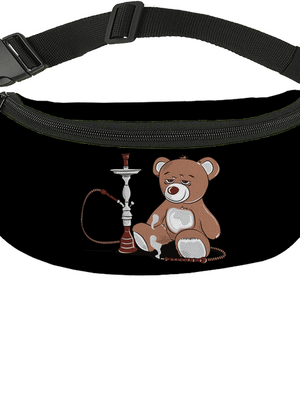 Vízipipa övtáska Black