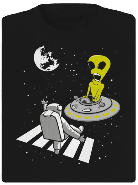 UFO crosswalk női sportpóló Black
