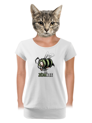 női póló elasztikus alsó szegéllyel