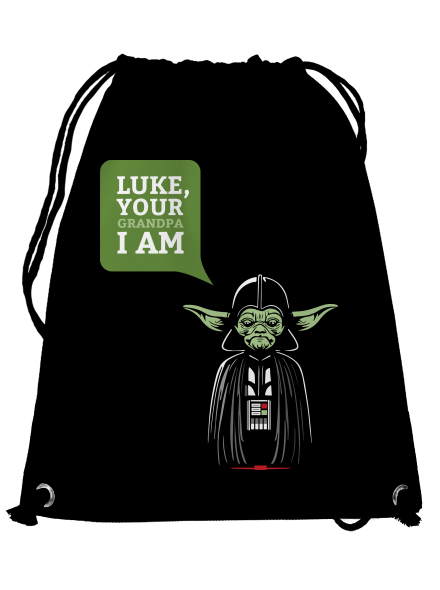 Mr. Yoda: Your grandpa I am hátizsák Black