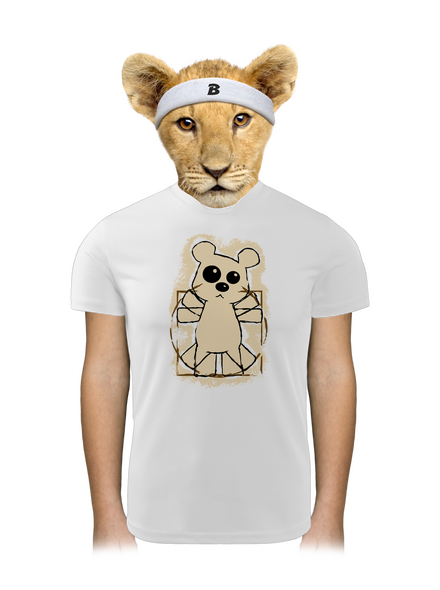 Da Vinci Teddy gyerek sport póló White