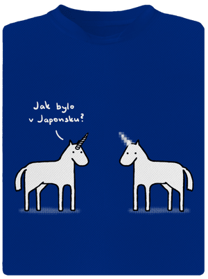 Pornókürt férfi sportpóló Royal Blue Mal