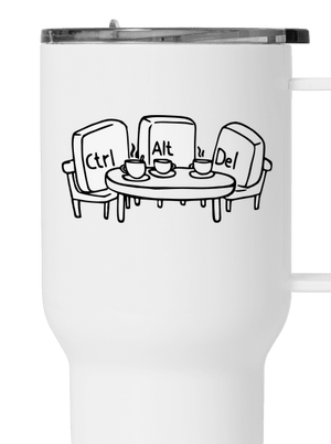 Elválaszthatatlan haverok termosz bögre White