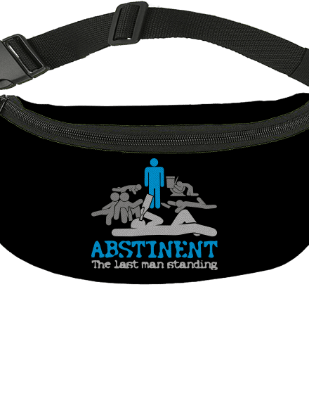 Absztinens övtáska Black