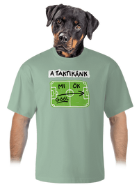 unisex túlméretezett póló