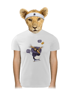 A pingvin nem repül gyerek sport póló White