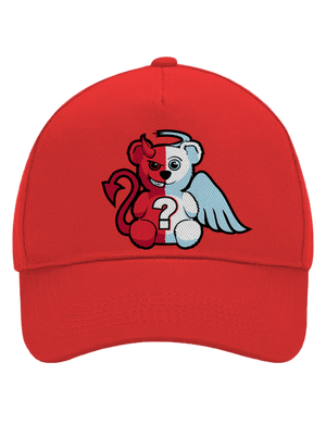 Angyal vagy ördög baseballsapka Classic Red