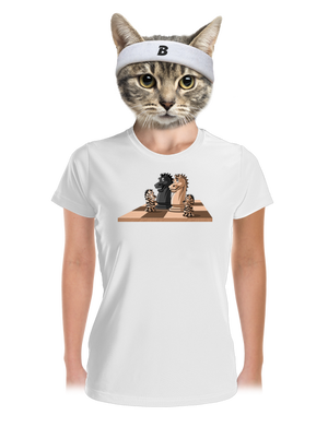 Sakkcsalád női sportpóló White