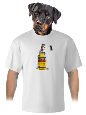 unisex túlméretezett póló
