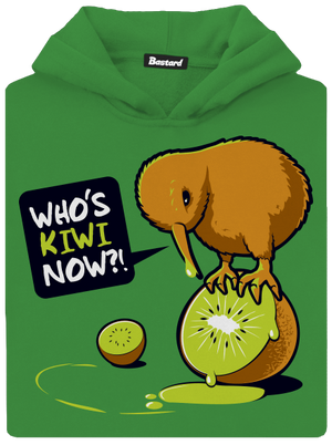 Kivi gyerek kenguruzsebes pulóver Kelly Green AWD