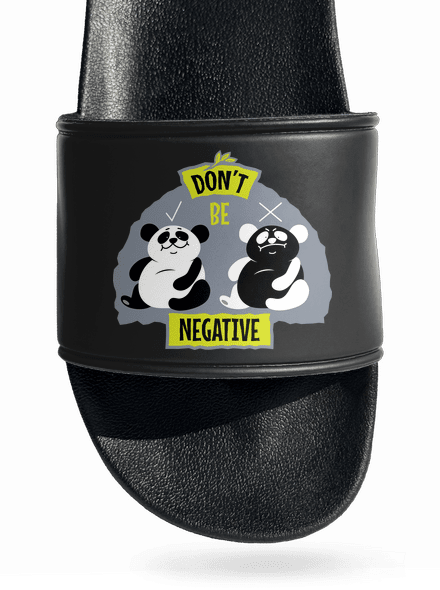 Don't be negative papucs Black