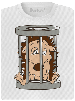 Sün a ketrecben női sportpóló White