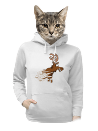 női kenguruzsebes pulóver