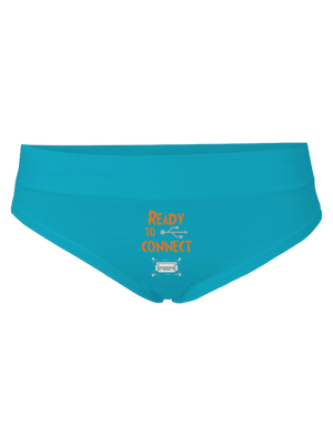 USB csatlakozás női bugyik Turquoise