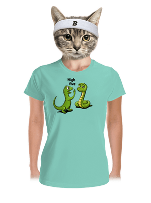 High Five női sportpóló Mint Mal