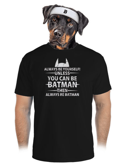 Batman férfi sportpóló Black