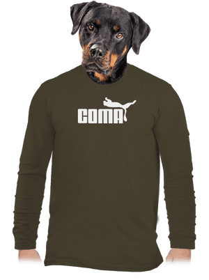 Coma férfi hosszú ujjú póló Urban Khaki