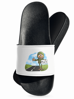 Peace papucs White