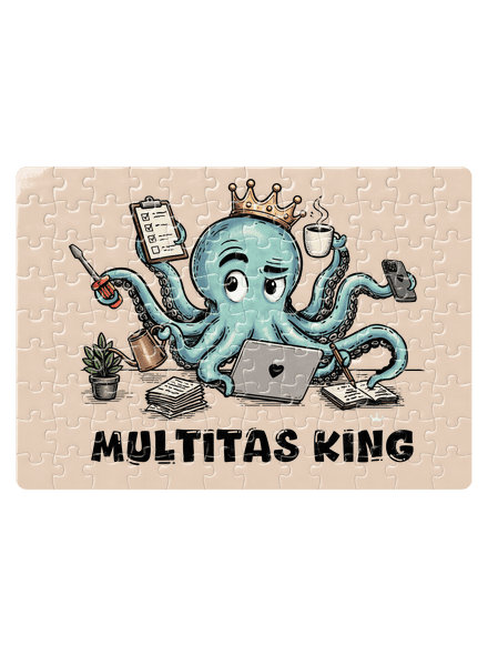 Multitas king kirakós White