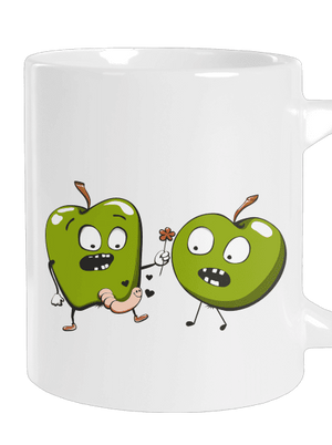 Hopp nagy bögre White