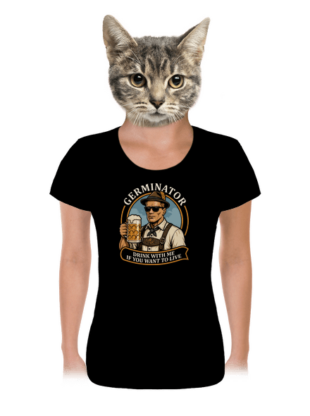 Germinator női póló Black