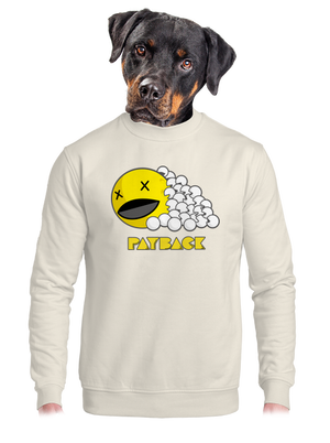 Payback unisex crewneck Off White