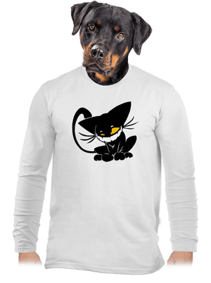 férfi hosszú ujjú póló