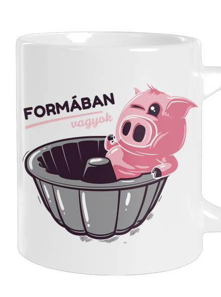Formában nagy bögre White